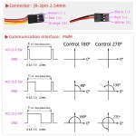 DS3115 DS3120 DS3109 9KG 15KG 20KG Metal Gear Digital Standard for 1/8 1/10 1/12 RC Car Boat Plane Drones Accessories
